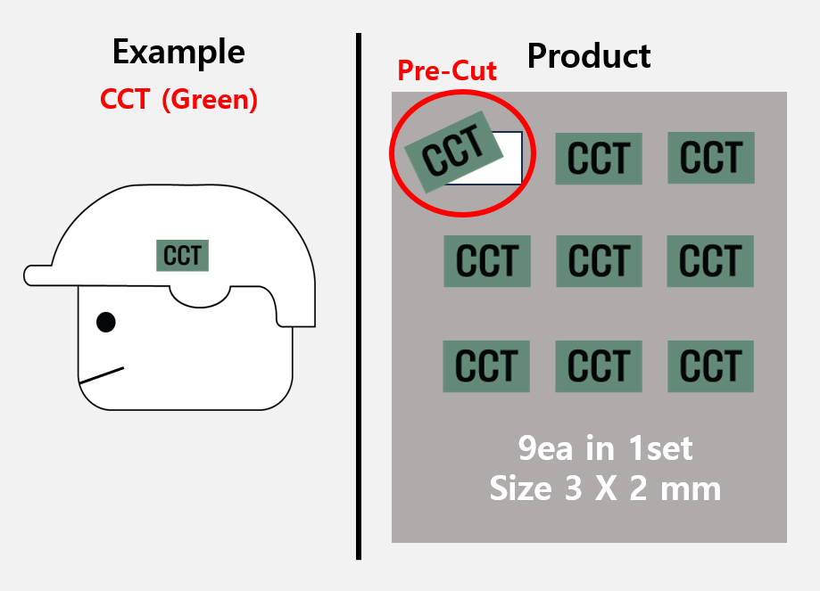 (3mm) Green patch / CCT JTAC EOD