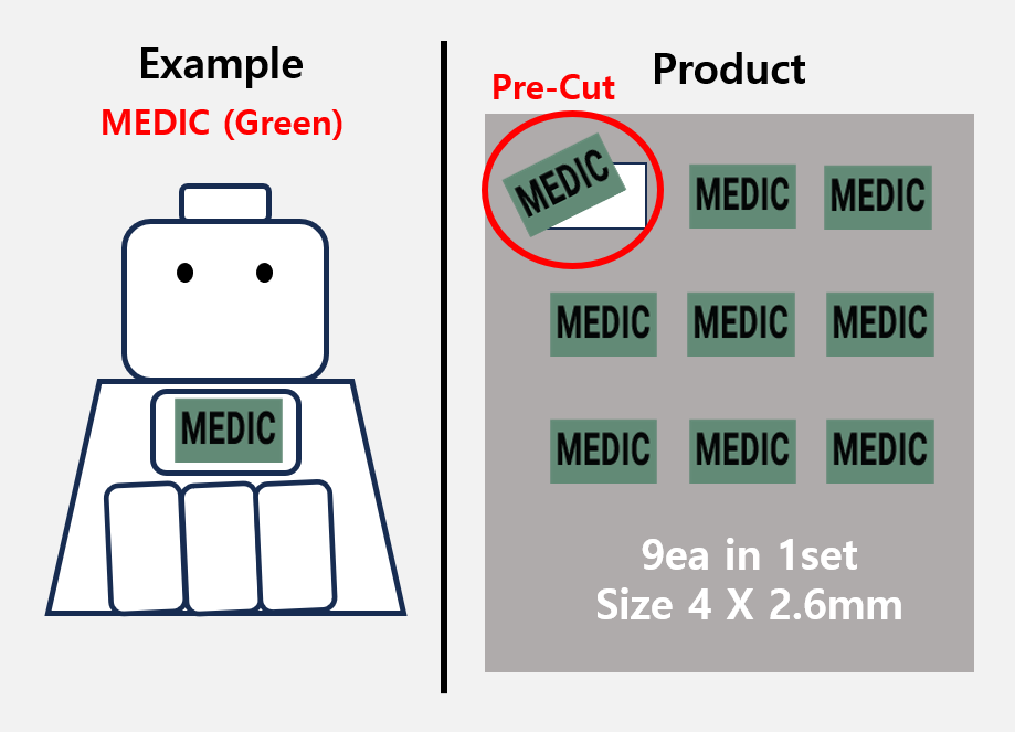 (4mm) Green patch / CCT JTAC EOD