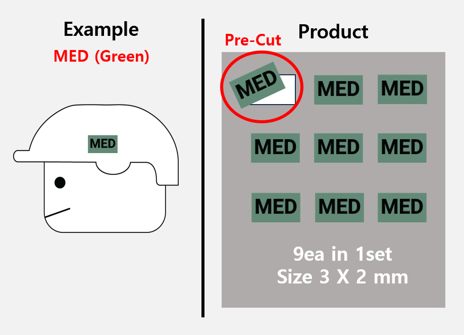 (3mm) Green patch / CCT JTAC EOD