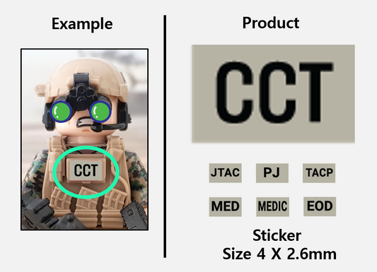 (4mm) Tan patch / CCT JTAC