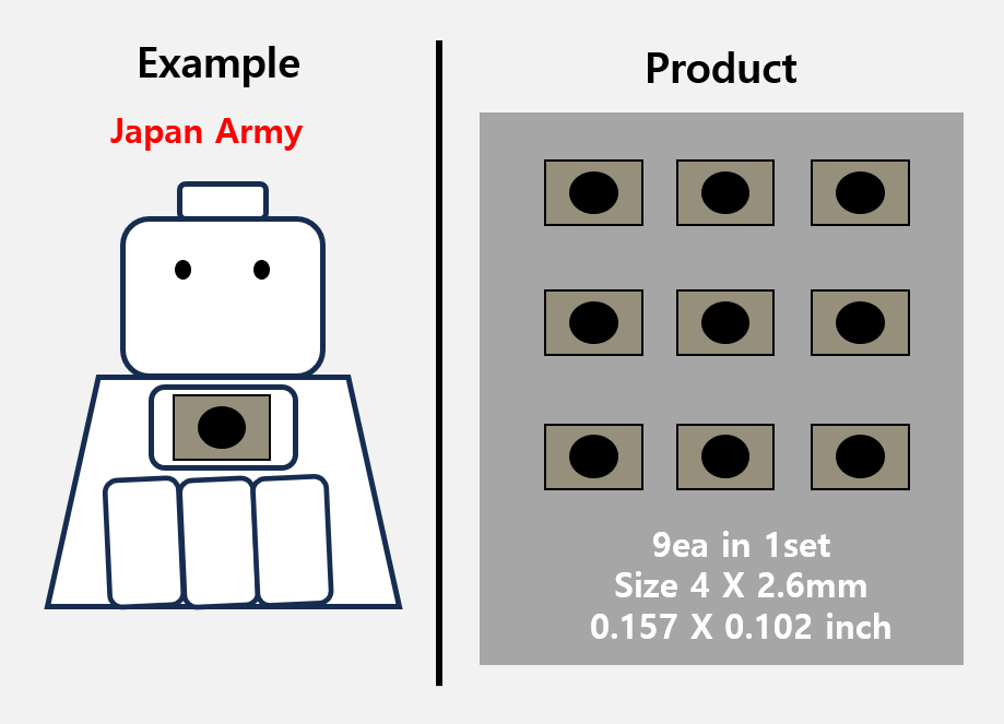 (4mm) Asia Flag stickers