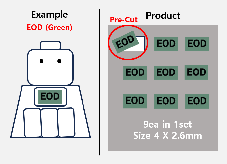 (4mm) Green patch / CCT JTAC EOD