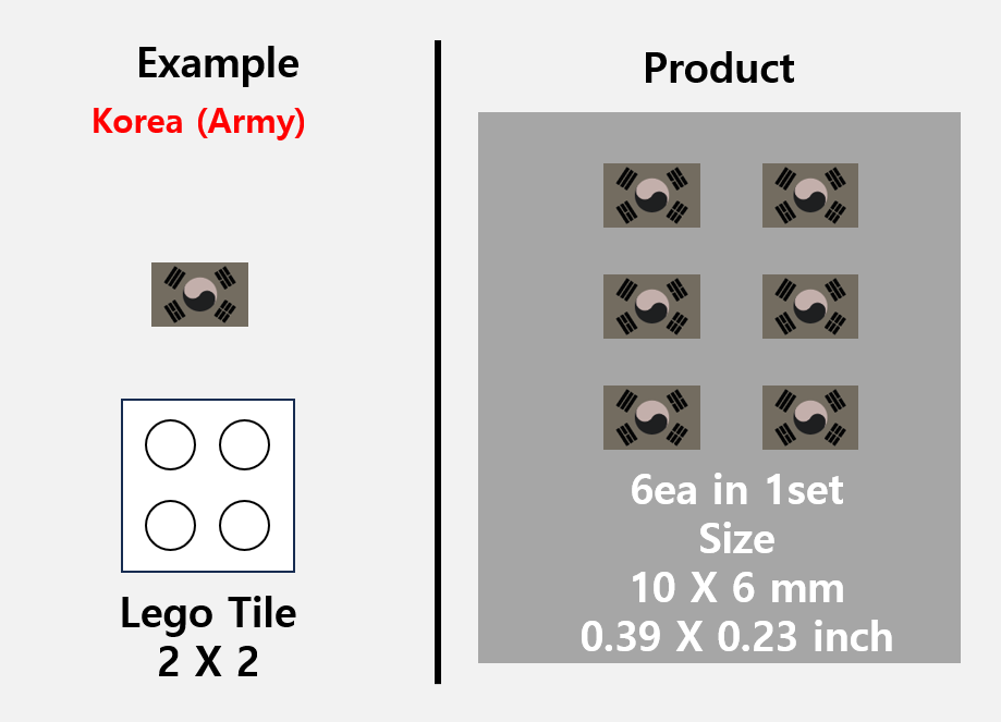 (10mm) Asia Flag stickers