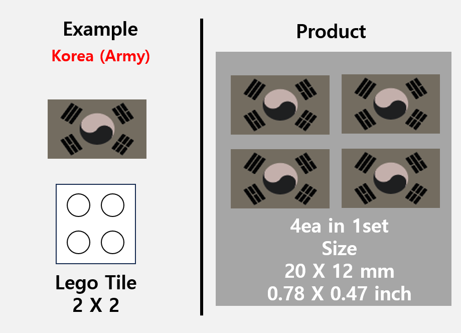 (20mm) Asia Flag stickers