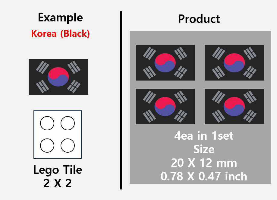 (20mm) Asia Flag stickers