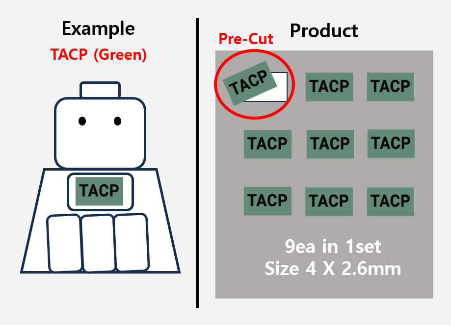 (4mm) Green patch / CCT JTAC EOD