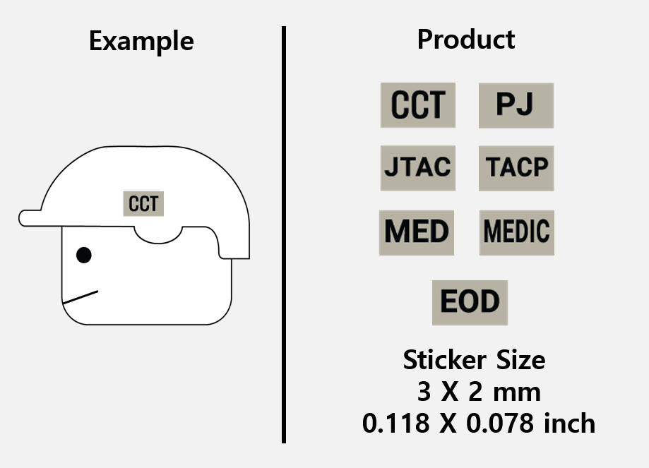 (3mm) Tan patch / CCT JTAC