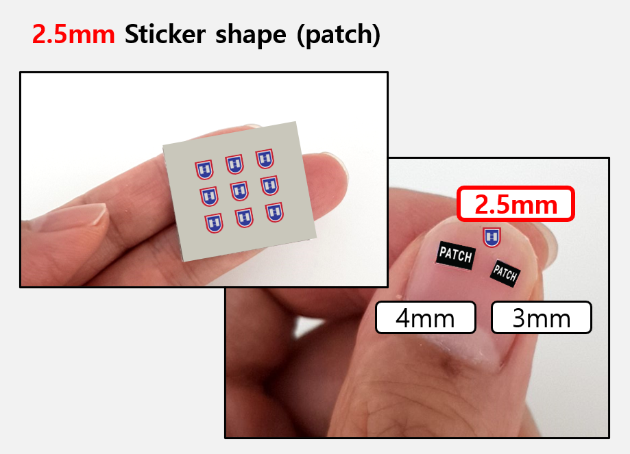 (2.5mm) Airborne 82nd Beret Rank stickers