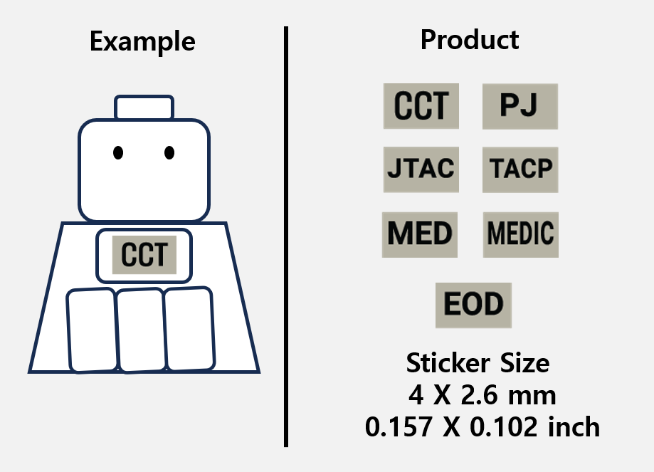 (4mm) Tan patch / CCT JTAC