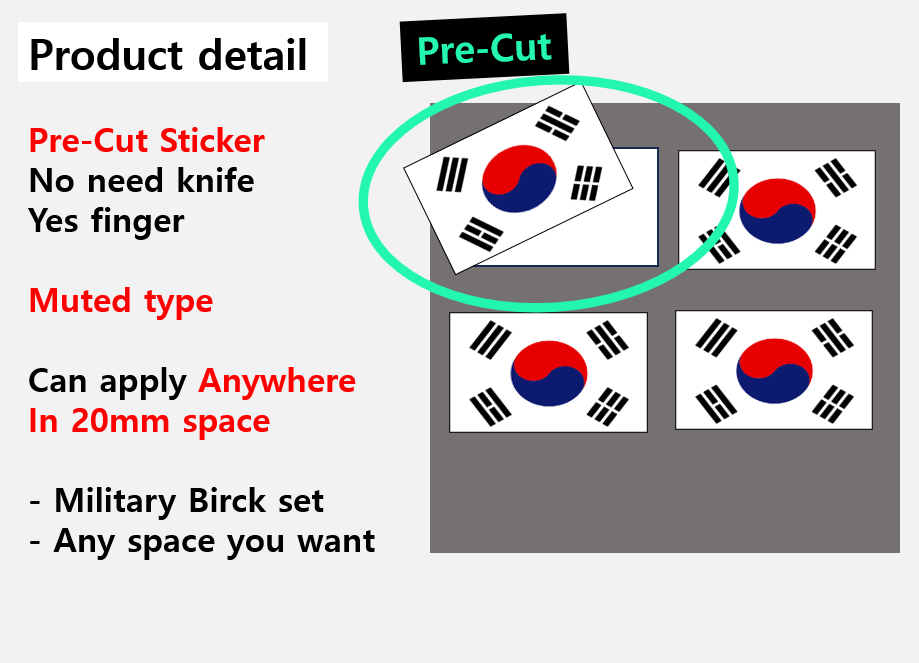 (20mm) Asia Flag stickers